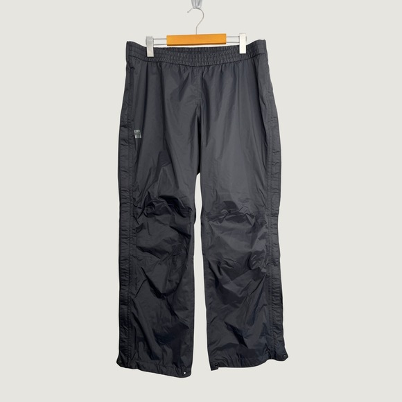 MEC Pants - MEC Pertex Shield Waterproof Rain Pants Womens XL Short Petite Black Hiking